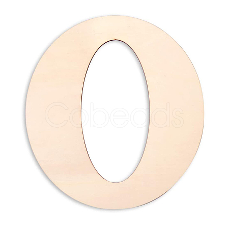 Letter Unfinished Wood Blank Cutouts LS-DIY-ZX040-01O-1