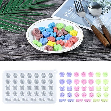 DIY Fondant Molds LS-AJEW-U021-04-1