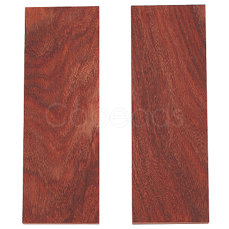 Unfinished Sandalwood for Knife Handle Crafts WOOD-WH0036-07-1