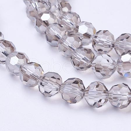 Glass Beads Strands EGLA-J042-8mm-15-1