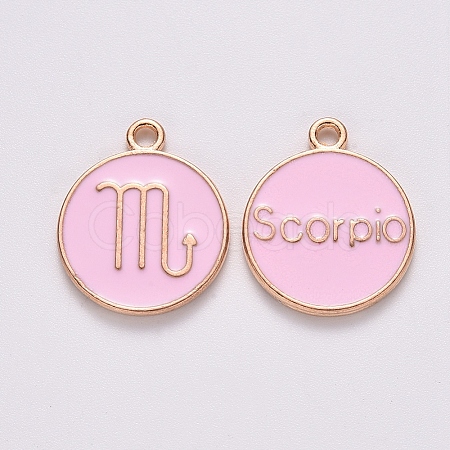 Alloy Enamel Pendants LS-X-ENAM-S124-01B-09L-1