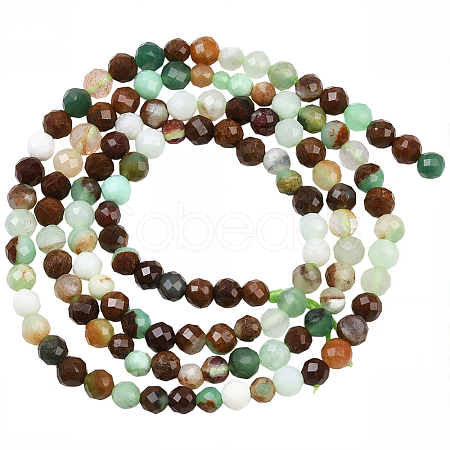 1 Strand Natural Chalcedony Beads Strands G-PA0002-05A-1