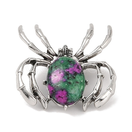 Natural Ruby in Zoisite Brooches G-A224-01AS-04-1