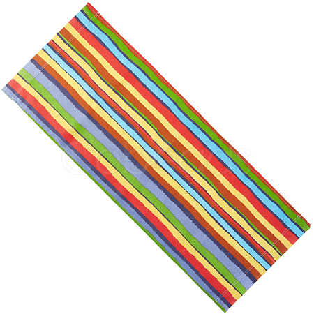 1Pc Stripe Pattern Chair Polycotton Cloth AJEW-GF0015-38I-1