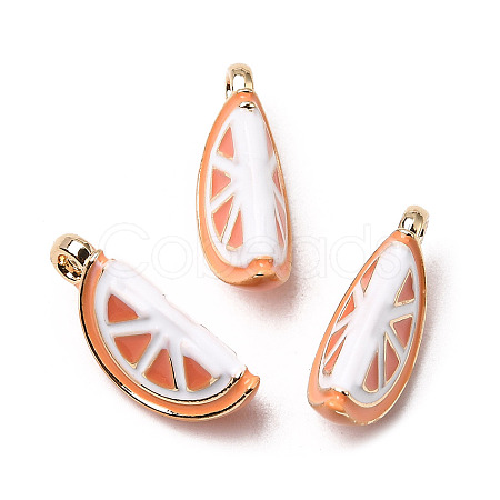 Alloy Enamel Pendants PALLOY-T094-06B-1