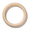 Unfinished Wood Linking Rings, Macrame Wooden Rings, Round, BurlyWood, 73x13mm, Inner Diameter: 46mm