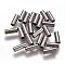 Non-Tarnish 304 Stainless Steel Tube Beads, Stainless Steel Color, 8x3mm, Hole: 2mm