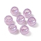 Opaque Acrylic Beads, AB Color, Rondelle, Thistle, 17.5x14mm, Hole: 8.8mm