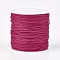 Nylon Thread, Nylon Jewelry Cord for Custom Woven Jewelry Making, Cerise, 0.8mm, about 49.21 yards(45m)/roll