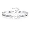 Letter 304 Stainless Steel Link Bracelets FS-WG7830E-36-1