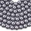 Eco-Friendly Dyed Glass Pearl Round Beads Strands HY-A002-10mm-RB028-2