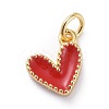 Enamel Charms KK-G363-54G-2