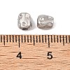 Hammered 304 Stainless Steel Beads STAS-B127-01P-07-3