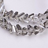 Electroplate Glass Beads Strands EGLA-J145-6mm-PL01-3