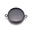304 Stainless Steel Cabochon Connector Settings STAS-G127-14-16mm-B-1