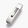 304 Stainless Steel Bayonet Clasps STAS-O114-046MP-C-2