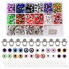 820Pcs DIY Evil Eye Themed Pendant Making Kits DIY-NB0004-89-1