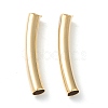 Brass Tube Beads X-KK-Y003-90C-G-2