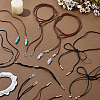 8Pcs 8 Styles Tree of Life Alloy & ABS Plastic Pearl & Natural Flower Amazonite Chip & Synthetic Turquoise Pendant Necklaces NJEW-ME00003-4