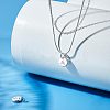 2Pcs 925 Sterling Silver Hollow Flat Round Charms with Jump Rings STER-PH0002-83A-5