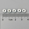 Brass Grade A Rhinestone Spacer Beads RB-A014-Z6mm-03S-4