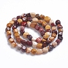 Natural Mookaite Beads Strands G-G841-A10-2
