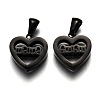 Mother's Day 304 Stainless Steel Pendants STAS-F253-01EB-1