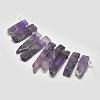 Natural Amethyst Graduated Beads Strands G-P319-28-1