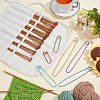 7Pairs 7 Styles Bamboo Knitting Needles TOOL-JOY0001-01-5
