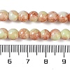 Baking Paint Glass Bead Strands GLAA-H031-01A-02-5
