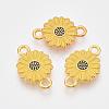 Golden Tone Alloy Links connectors PALLOY-T072-001G-01-1