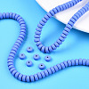 Handmade Polymer Clay Beads Strands CLAY-N008-93-5