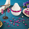80Pcs 8 Styles Sew on Rhinestone RGLA-TA0001-11D-8