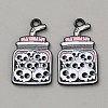 Zinc Alloy Enamel Pendants LS-ENAM-CJC0021-20F-1