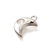Brass Micro Pave Cubic Zirconia Charms KK-C085-22P-2