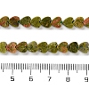 Natural Unakite Beads Strands G-M403-A23-02-5