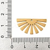 Ion Plating(IP) 304 Stainless Steel Pendants STAS-B056-17G-02-3