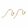 304 Stainless Steel Earring Hooks STAS-S111-005G-NR-1