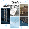 32Pcs 2 Colors 304 Stainless Steel Pendants STAS-UN0037-44-6