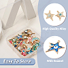 48Pcs 12 Style Alloy Enamel Pendants ENAM-TA0001-73-4