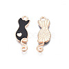 Alloy Enamel Pendants X-ENAM-S115-144A-3