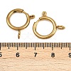 304 Stainless Steel Spring Ring Clasps STAS-B095-05G-G-3