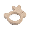 Natural Beech Wooden Teething Toys WOOD-U003-12-2