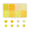 1360pcs 8 Styles Glass Seed Beads Sets SEED-PH0002-36-7
