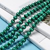 Natural Malachite Beads Strands G-O166-07A-6mm-6
