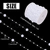 Acrylic Pearl Ball Chains AJEW-WH0766-47A-2