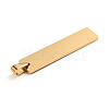Ion Plating(IP) 304 Stainless Steel Pendants STAS-D142-01B-G-2
