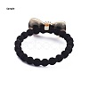 Zinc Alloy Hair Ties Findings PALLOY-E564-23KCG-3