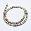 Natural Aqua Terra Jasper Beads Strands G-E444-17-6mm-2