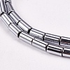Electroplate Non-magnetic Synthetic Hematite Beads Strands G-J162-C-05-3